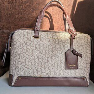 Calvin Klein - Triple Compartment Satchel Bag / Purse